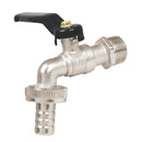 Llave De Chorro/ Manguera Bola Zamac Niquelado 1/2" Ref. 23146 Mod-Ll-21P Marca Pretul