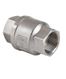 Llave - Valvula Check Qm Acero Inox 304 3/4" Ref. Qm Usa.601.034.Inox Marca Quality Metal