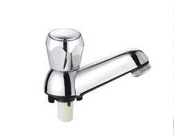 Llave Para Lavamanos Acero Inox. Cromo Ref. Lll-A107 Marca Semilic