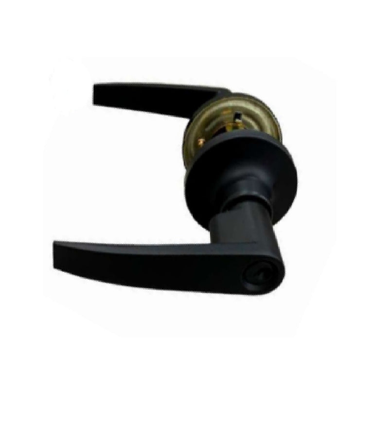 Manilla Roseta P/Baño Der-Izq Negro Matte Mod. Alejandria Ref. Zce-6117Fq / Ce0330 Zoe