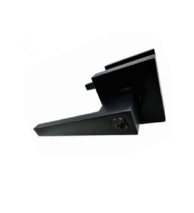 Manilla Roseta P/Baño Der-Izq Negro Matte Mod. Tulum Ref. Zce-7252Fg / Ce0320 Zoe