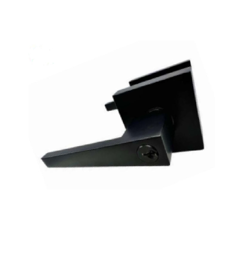 Manilla Roseta P/Dormitorio Der-Izq Negro Matte Mod. Gante Ref. Zce-8483Fd / Ce0318 Zoe
