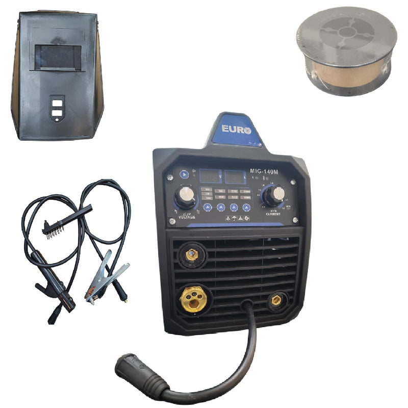 Maquina De Soldar Inverter 140 Amp 110/220V Multiproposito Mma / Tig / Mig Ref. Mig-140M Euro Air