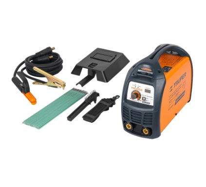 Maquina De Soldar Inverter 160 Amp Bi-Ivoltaje 127/ 220V + Accesorios Pinzas Ref. 13695 Marca Truper
