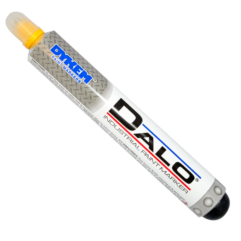 Marcador Para Metal Amarillo Con Bomba Ref. 26063 Marca Dalo Marker