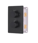 Monomando / Mezclador / Mixer Termostatico Qm+ 3 Funciones P/Ducha Serie Supreme Negro Black Qualit