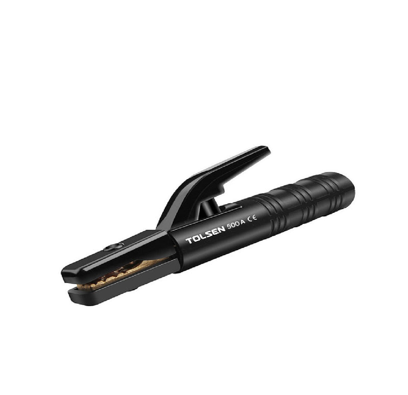 Pinza Porta Electrodos 500 A 270Mm Material Hierro Y Laton 3/32"-5/16" 2,5 -8Mm Ref: 44929 Tolsen