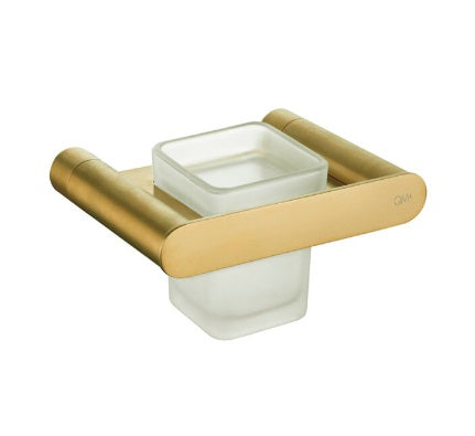 Porta Vaso Qm+ Serie Supreme Color Dorado Gold Marca Quality Metal