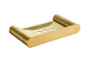 Porta Jabon / Jabonera Qm+ Serie Supreme Color Dorado Gold Marca Quality Metal