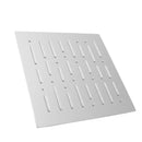 Regadera/Ducha Anticalcarea Cuadrada 8" 200 X 200 Mm Cromada Mod. Cuadra 35Acc193 Marca Fp