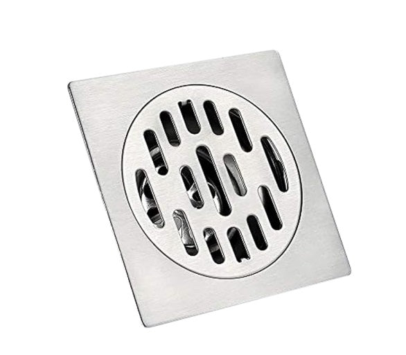 Rejilla Cuadrada Anti Olor Acero Inoxidable De 10 Cm X 10 Cm Ref. Yh012C Marca Bm