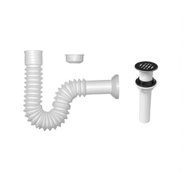 Sifon / Colector Para Lavamanos Flexible Corrugado 1.1/2´ Ref. Pj-B100 Marca Coflex