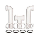 Sifon Doble P/ Fregadero / Colector Plastico Con Rosca 1 1/2" Ref. 00906 Marca Pro-Life