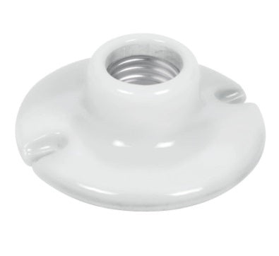 Socate De Porcelana E27 Circular 3 1/2 Mod. Popo-15 Ref. 46523 Marca Volteck