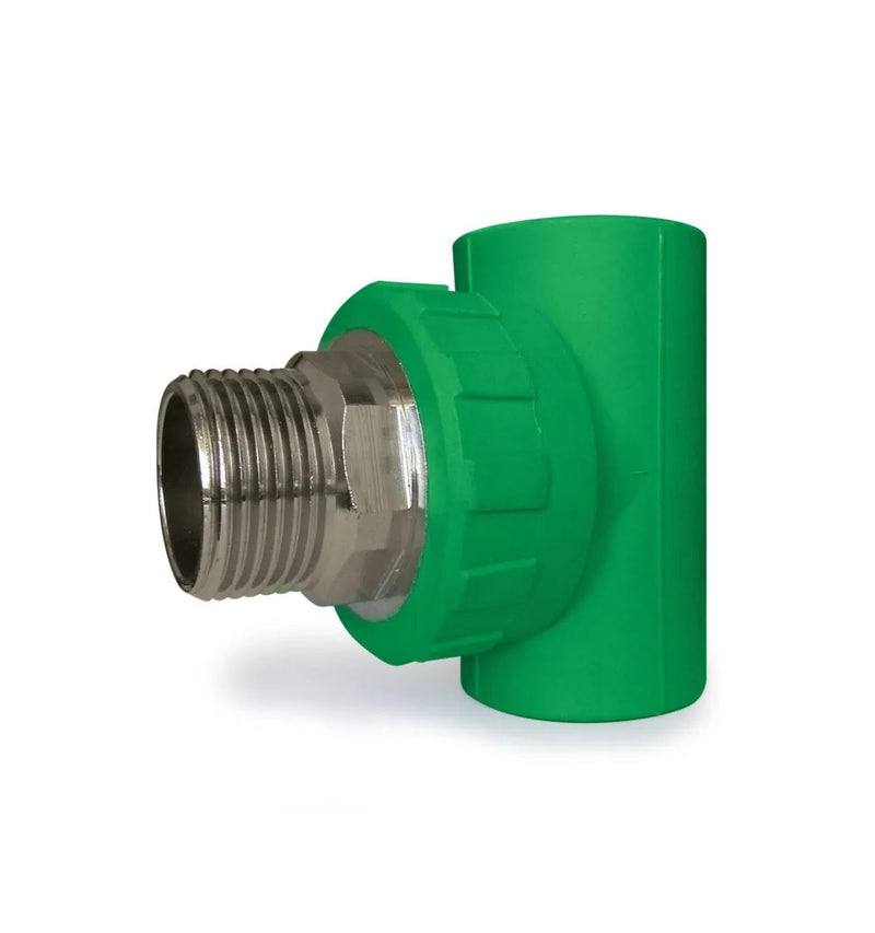 Tee Con Rosca Macho De 40 Mm X 1 1/4" Ref. Dsc307 Marca Donsen