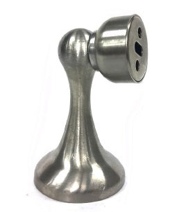 Tope Magnetico Para Puerta Brush Nickel Satinado Con Iman Ref. Top.01.01 Marca Bari