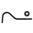 Tubo Largo Para Regadera 1/2 X Cisne Black Ref. Gri-1947 Marca Belt-G