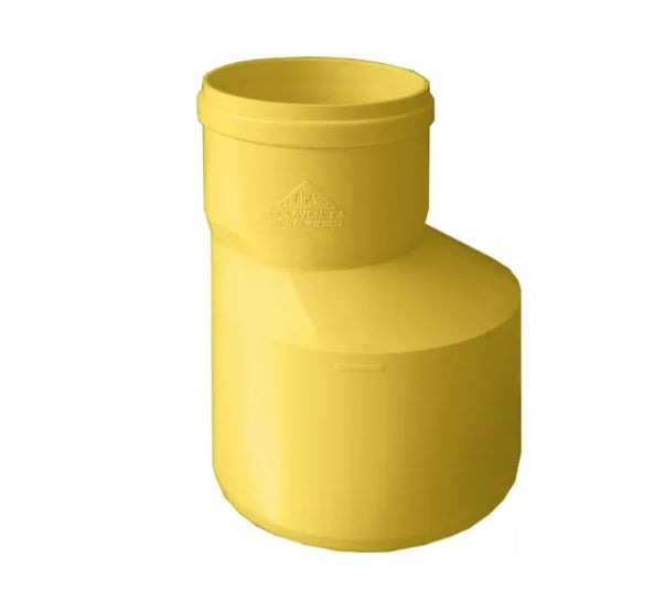 Union / Anillo De Pvc Para Agua Servida De 200 Mm X 160 Mm (8" X 6") Ref Canrs008 Inplaven