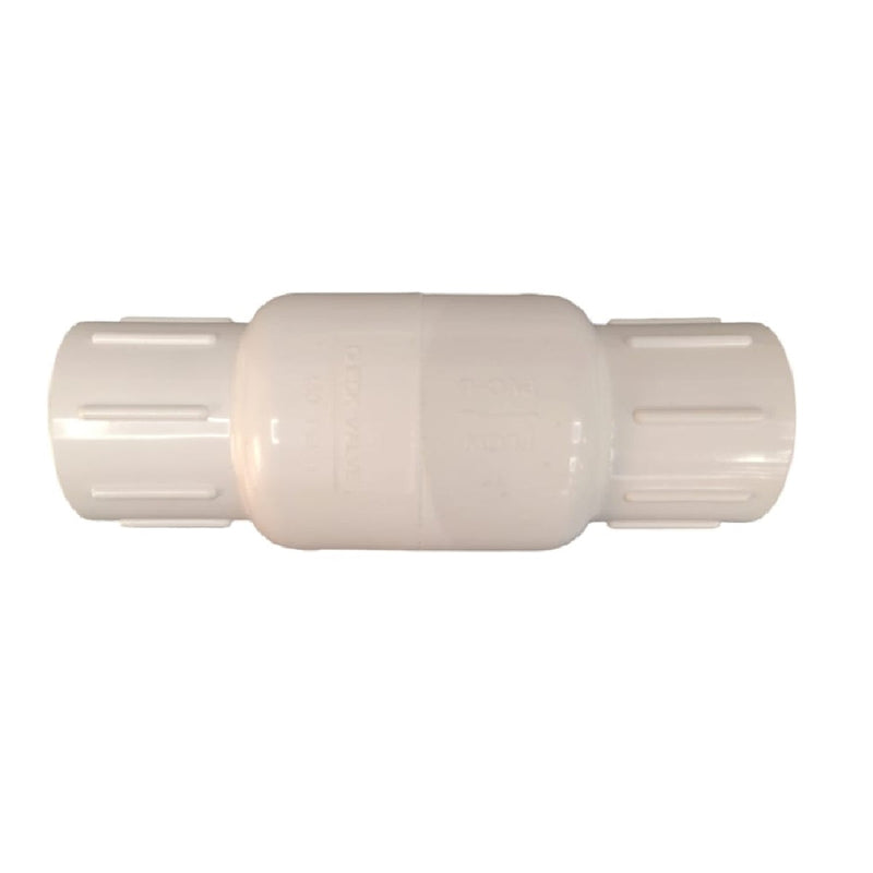 Valvula Check De 1" De Pvc Roscable 150 Psi Sin Filtro Ref. Val-87 Marca Fermetal