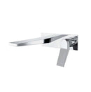 Griferia Monomando De Pared Para Lavamano Cromado Serie Dado Ref. M317 Marca Mhiler