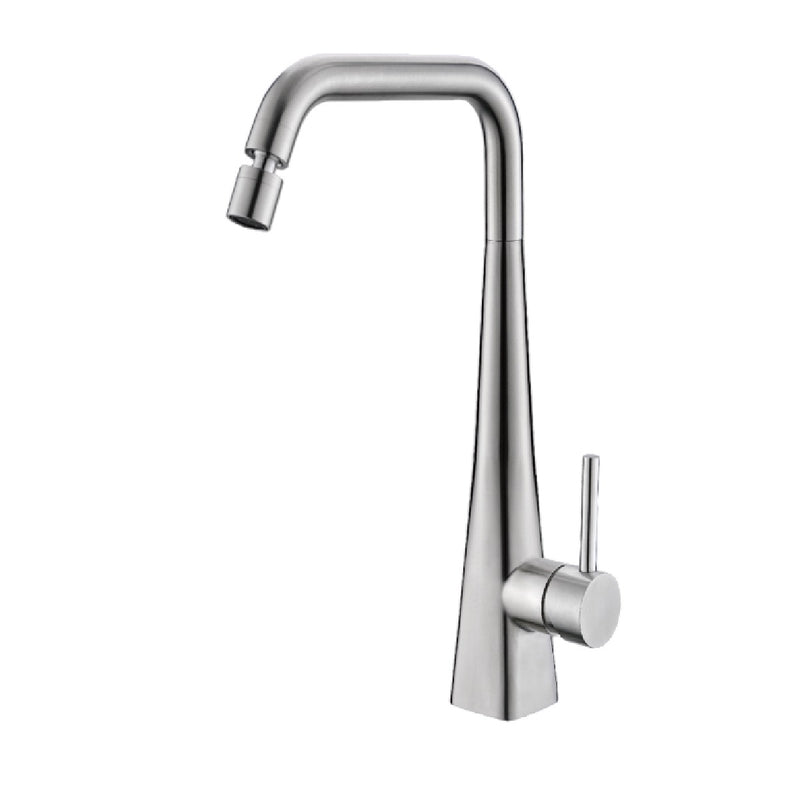 Griferia Monomando Para Fregadero Acero Inoxidable Serie Innovate Ref. 02Gf800 / 076117 Marca Fp