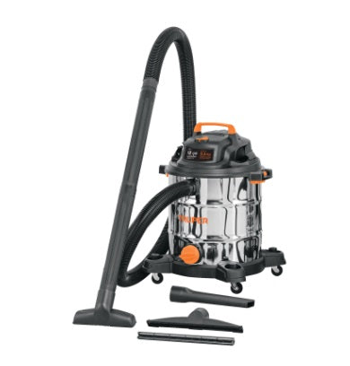 Aspiradora 12 Gal. Liq Y Sold. 4100 W 5,5 Hp Acero Inx Mod. Asp-12X Ref. 101524 / K1524 Marca Truper