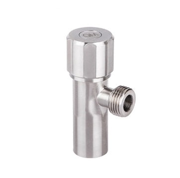 Llave / Valvula De Arresto 1/2" X 1/2" Hembra Serie Delta Color Satin Marca Quality Metal