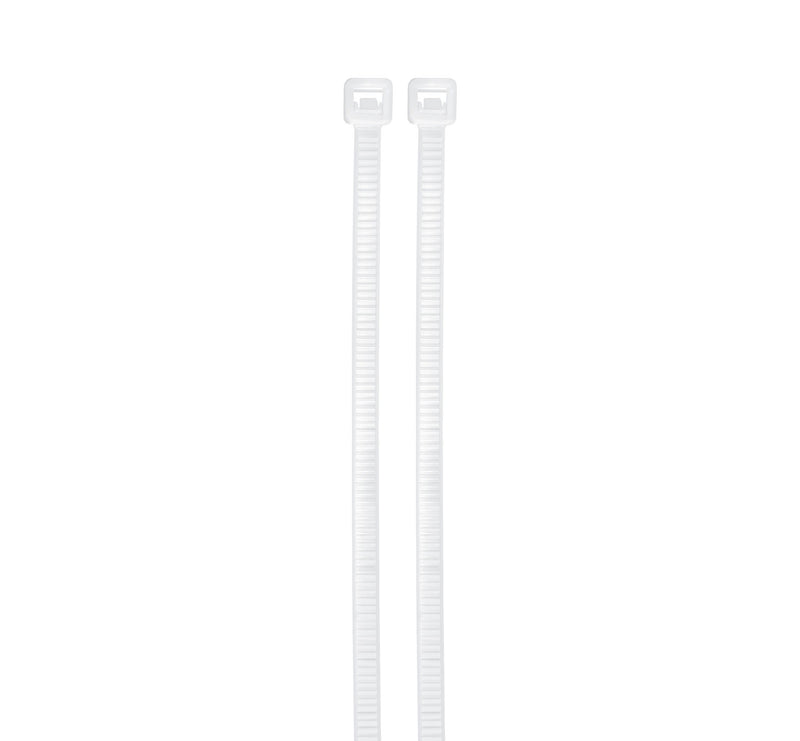 Amarra Cable / Tirrap De Nylon 150 Mm X 4.5 Mm Color Blanco 100 Pzas Ref. Fu0261 Marca Fulgore