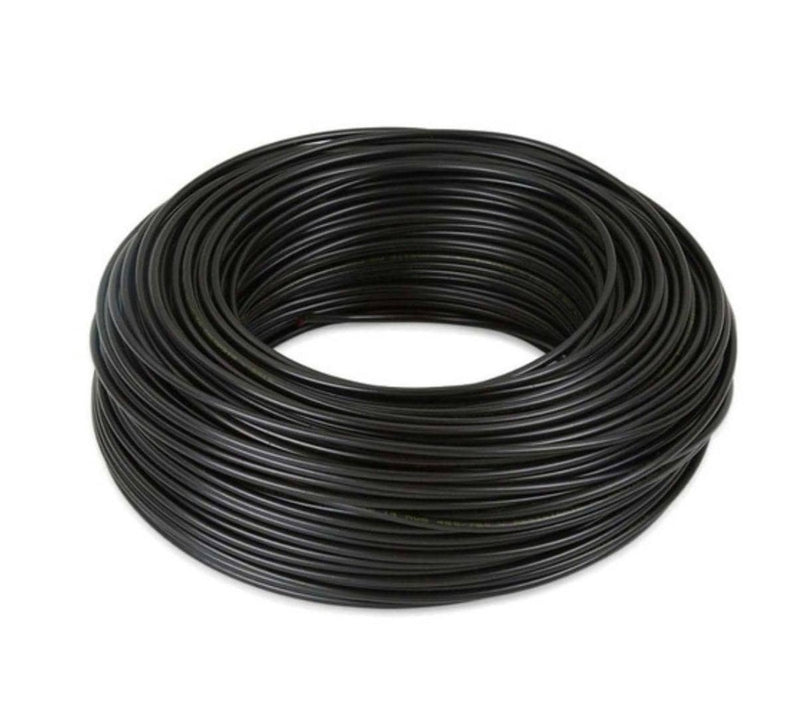 Cable Thw Nro. 4 Awg 75°C 600V / Color Negro Por Metro Marca Cablesca