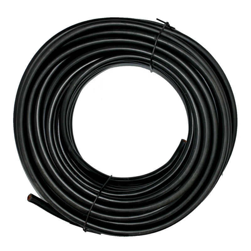 Cable Para Maquina De Soldar Nro. 2 Por Metro Color Negro Marca Cablesca