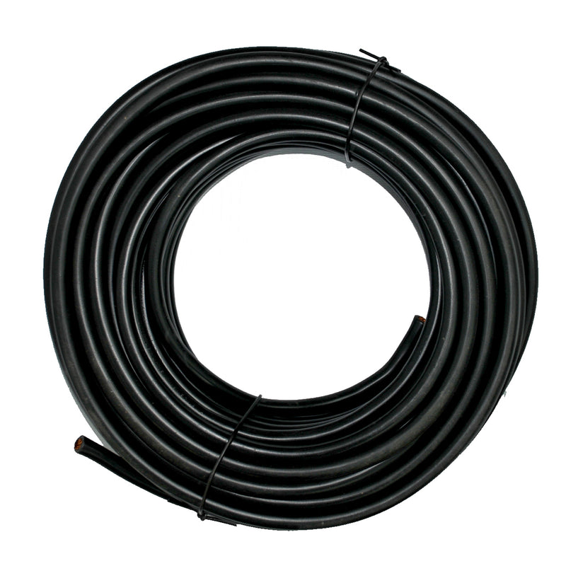 Cable Para Maquina De Soldar Nro. 4 Por Metro Color Negro Marca Cablesca