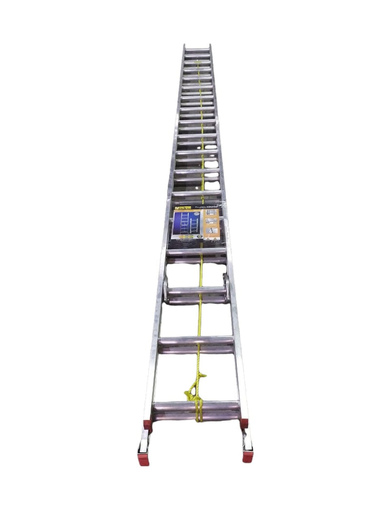 Escalera De Aluminio Ind. Extensible De 36 Tramos 540 Cm X 540 Cm X 40 Cm Ref. D007 Marca Aladino