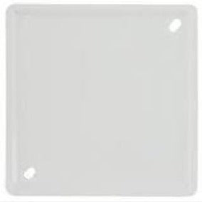 Tapa Ciega Plastica Cuadrada De 4 X 4" Color Blanco Unidad Ref. T7701-011 Marca Induma