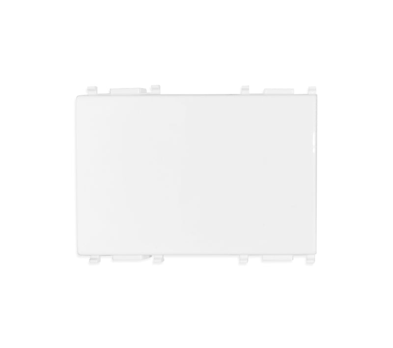 Tecla Iluminable A Anillo 3 Modulos Color Blanca Serie Plana Ref.14023 Marca Vimar