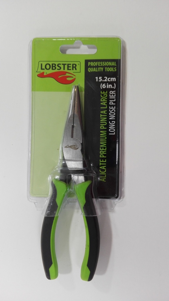 ALICATE PREMIUM PUNTA LARGA 6" REF. 137521 MARCA LOBSTER