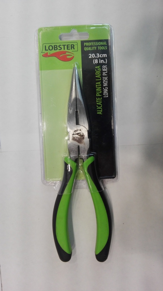 ALICATE PUNTA LARGA 8" REF. 137604 MARCA LOBSTER