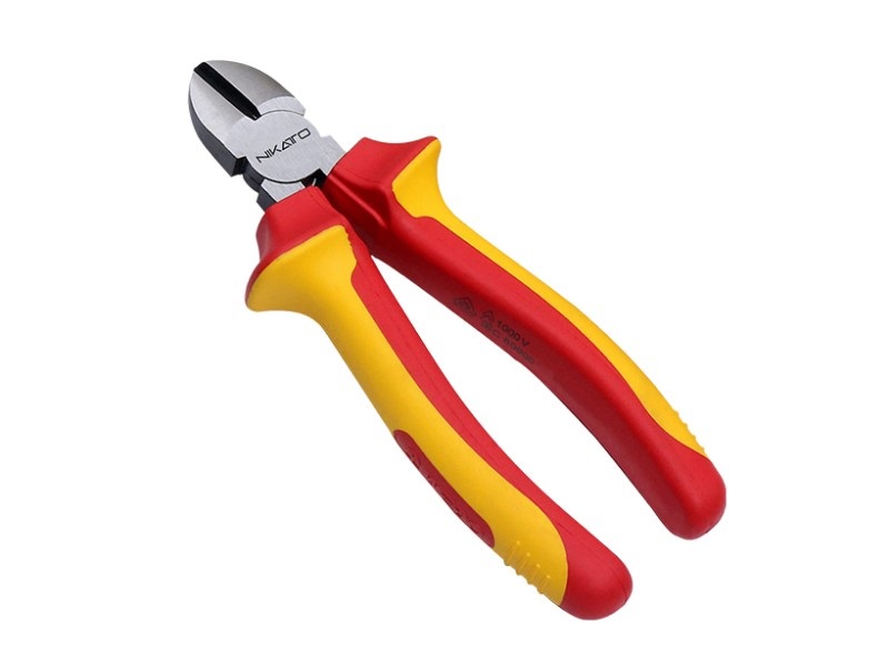 ALICATE ELECTRICISTA.CORTE DIAGONAL 6.1/4" DIELEC.1000V REF. NIK-100-04 MARCA NIKATTO