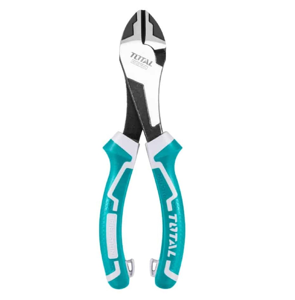 ALICATE CORTE DIAGONAL 7" X 180 MM PARA TRABAJO PESADO REF. THT27716 MARCA TOTAL TOOLS