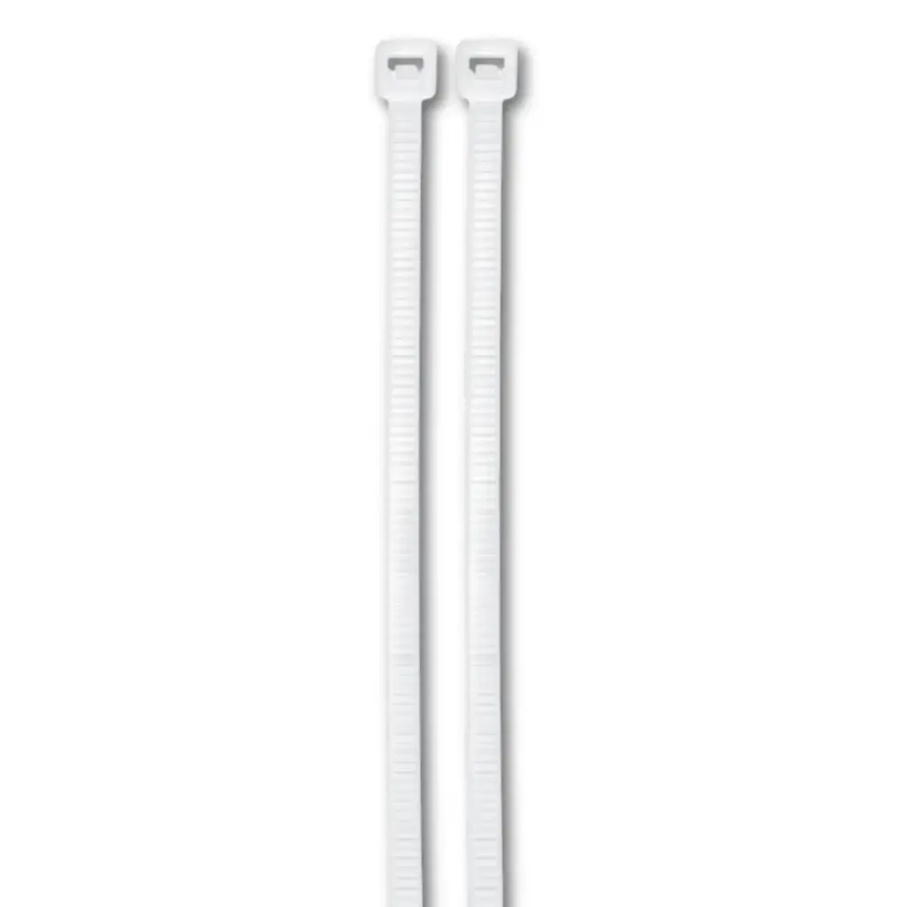 AMARRA CABLE/ TIRRAP/ CINCHOS DE NYLON 2.5 X100MM NAT BOLSA 100 PZ REF. 44300 MARCA VOLTECK