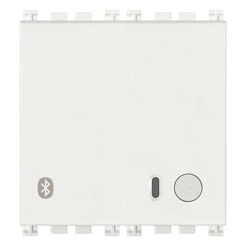 AMPLIFICADOR 4 + 4W BLUETOOTH 2 MODULOS COLOR BLANCO SERIE ARKE REF. 19590.B MARCA VIMAR