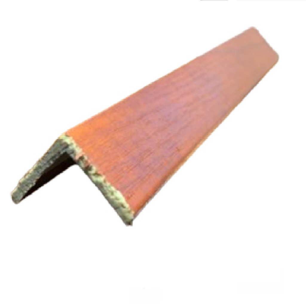 ANGULO INTERIOR 2,90 MTS PARA WALL PANEL COLOR ROSEWOOD MACHIFERMA