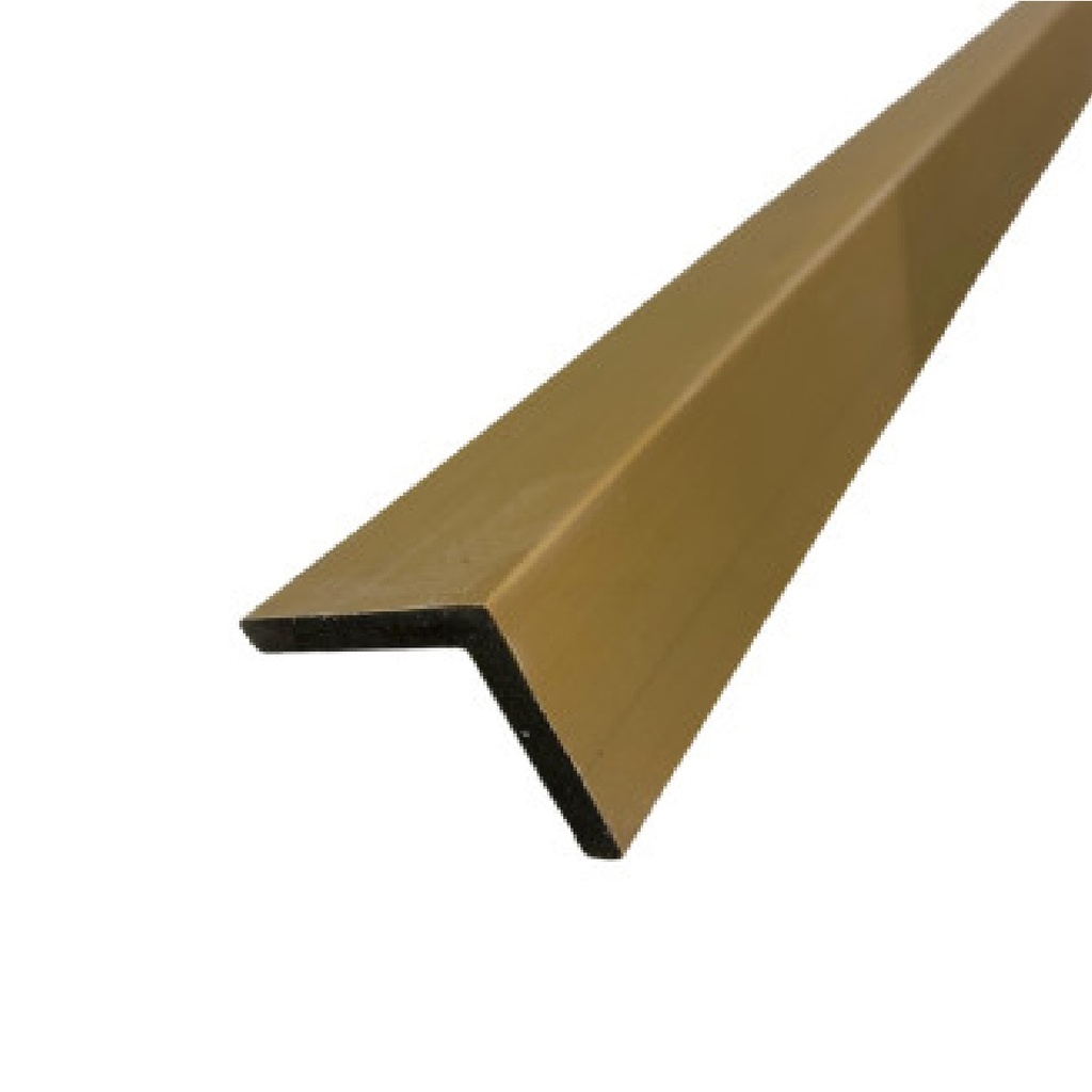 ANGULO EXTERIOR 2,90 MTS PARA WALL PANEL COLOR MARRON AMARILLO MACHIFERMA