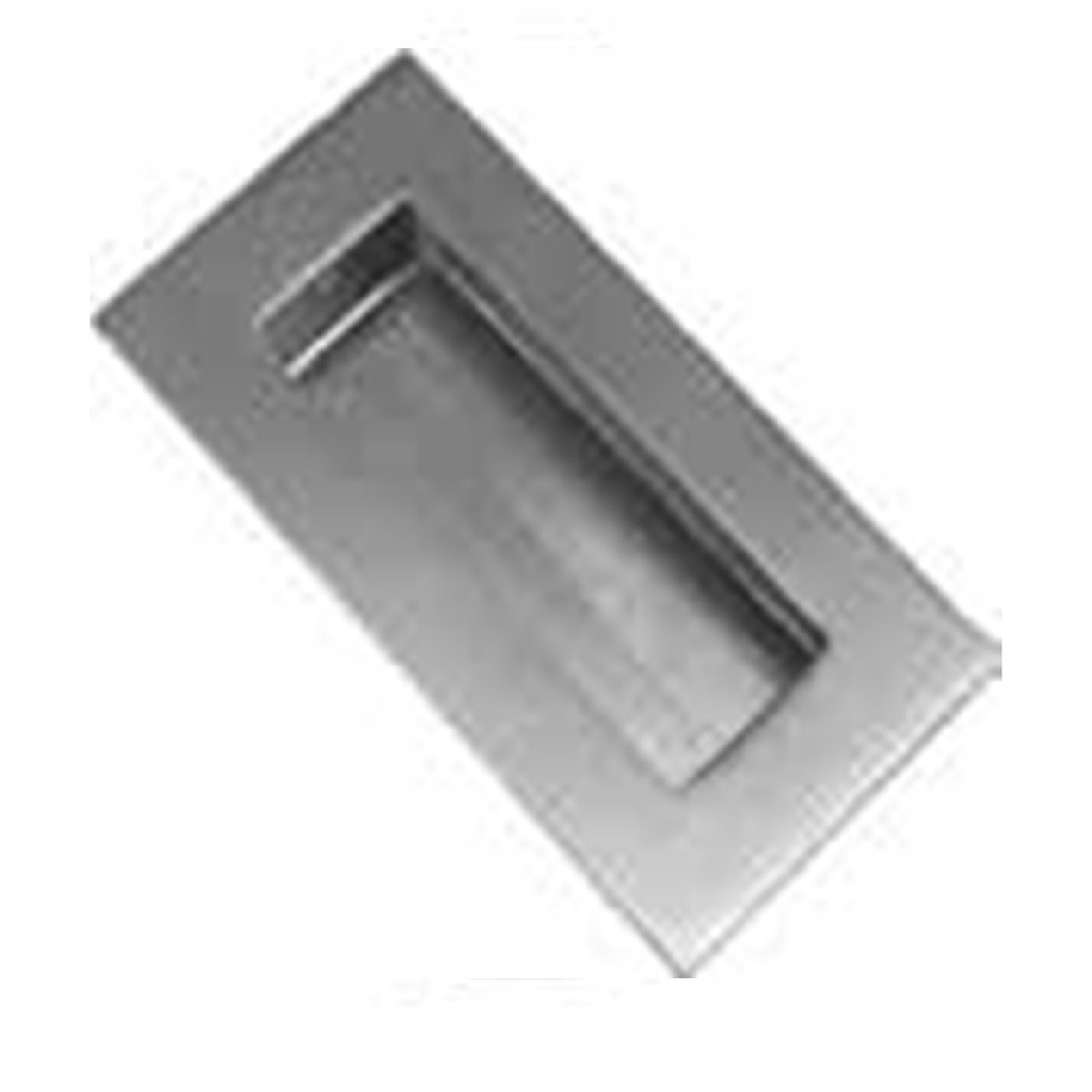 AGARRADOR / TIRADOR FIJA 10,2 X 5 CM EMPOTRABLE ACERO INOXIDABLE KAI REF. 14.400.1043 QUALITY METAL