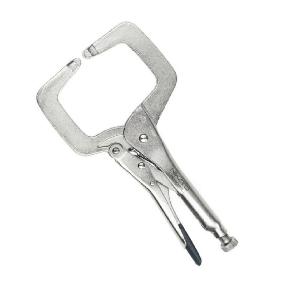 ALICATE DE PRESION 11" PARA SOLDADOR MORDAZA EN "C" REF. NIK-10-050 / 139389 MARCA NIKATTO