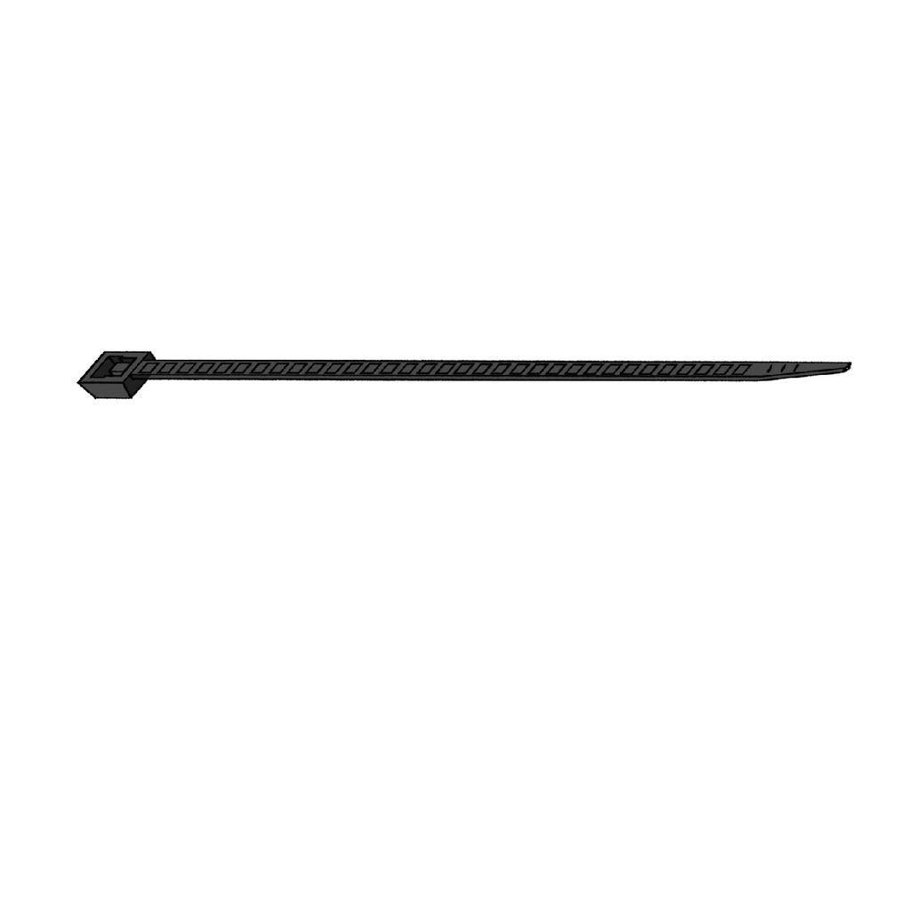 AMARRA CABLE/ TIRRAP DE NYLON ECT-UVHB P/ INTEMPERIE 280 X 7.5 MM NEGRO BOL 100 PZ REF 061258 HILTI