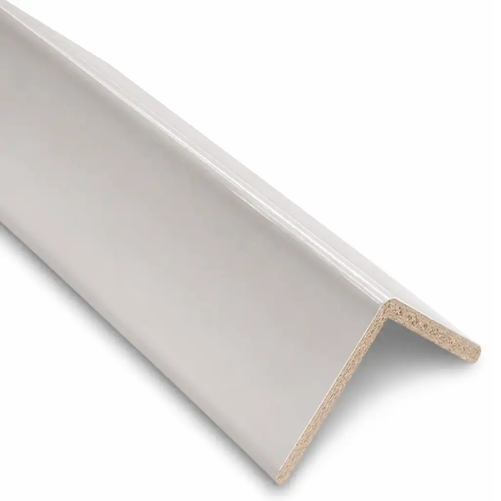 ANGULO / ESQUINERO 3 MTS PARA WALL PANEL COLOR WHITE / BLANCO REF. 134-4W MARCA NANUM LIGHT