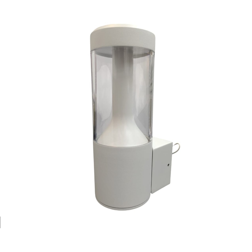 APLIQUE PARED INTEGRADO 8 W 3000 K IP54 100-240V SUPERFICIAL C/ BLANCO REF. LUM-1461 MARCA LUMIND