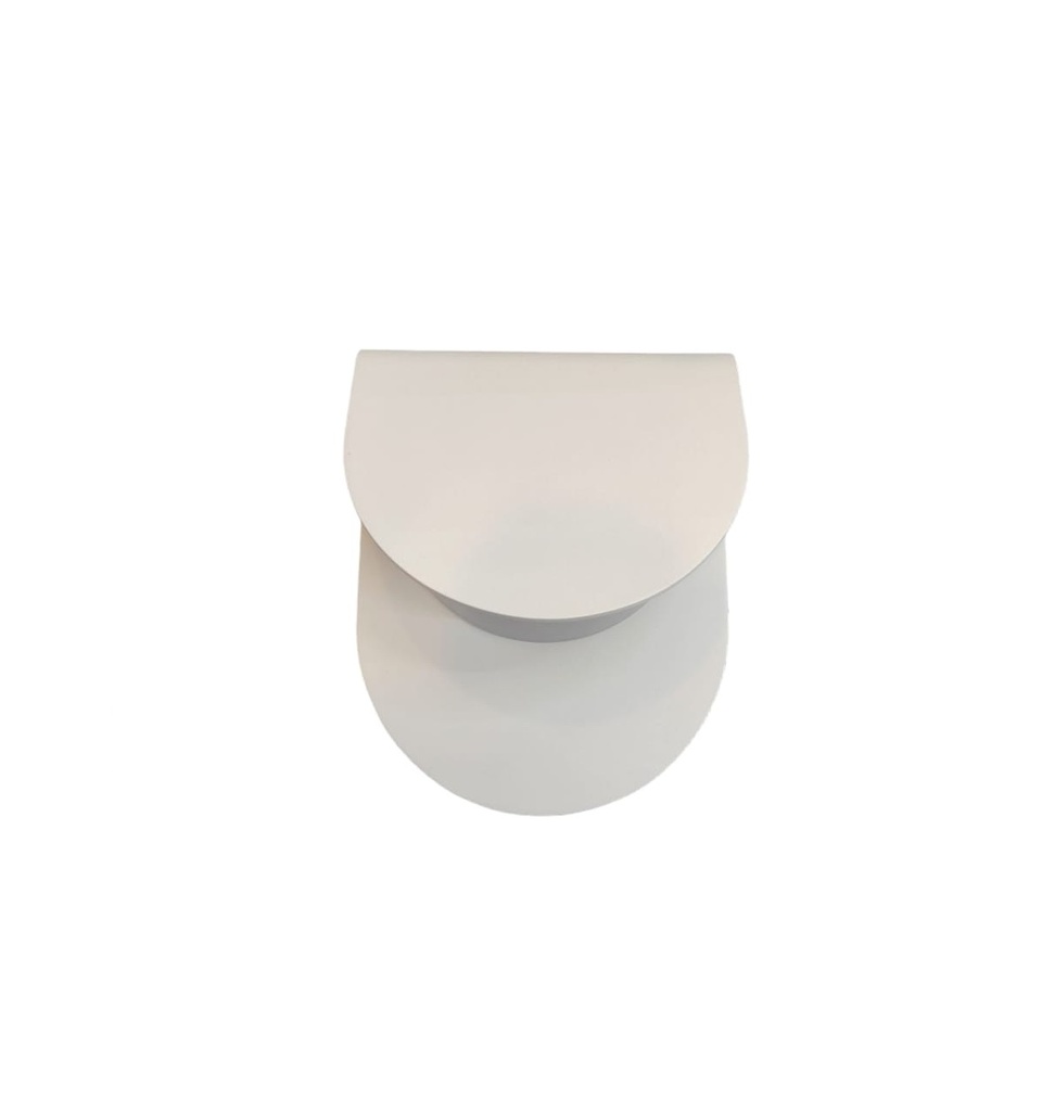 APLIQUE PARED INTEGRADO 9 W 3200 K IP65 100-240 V 21,2 X 7,8 X 21,2 CM C/ BLANCO REF LUM-1047 LUMIND