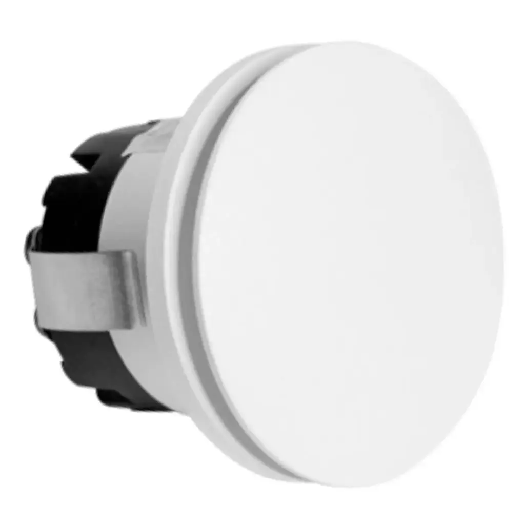 APLIQUE PARED LED INTEGRADO 3 W 3000 K IP65 REDONDO LUZ STEP COLOR BLANCO REF. LUM-946 MARCA LUMIND