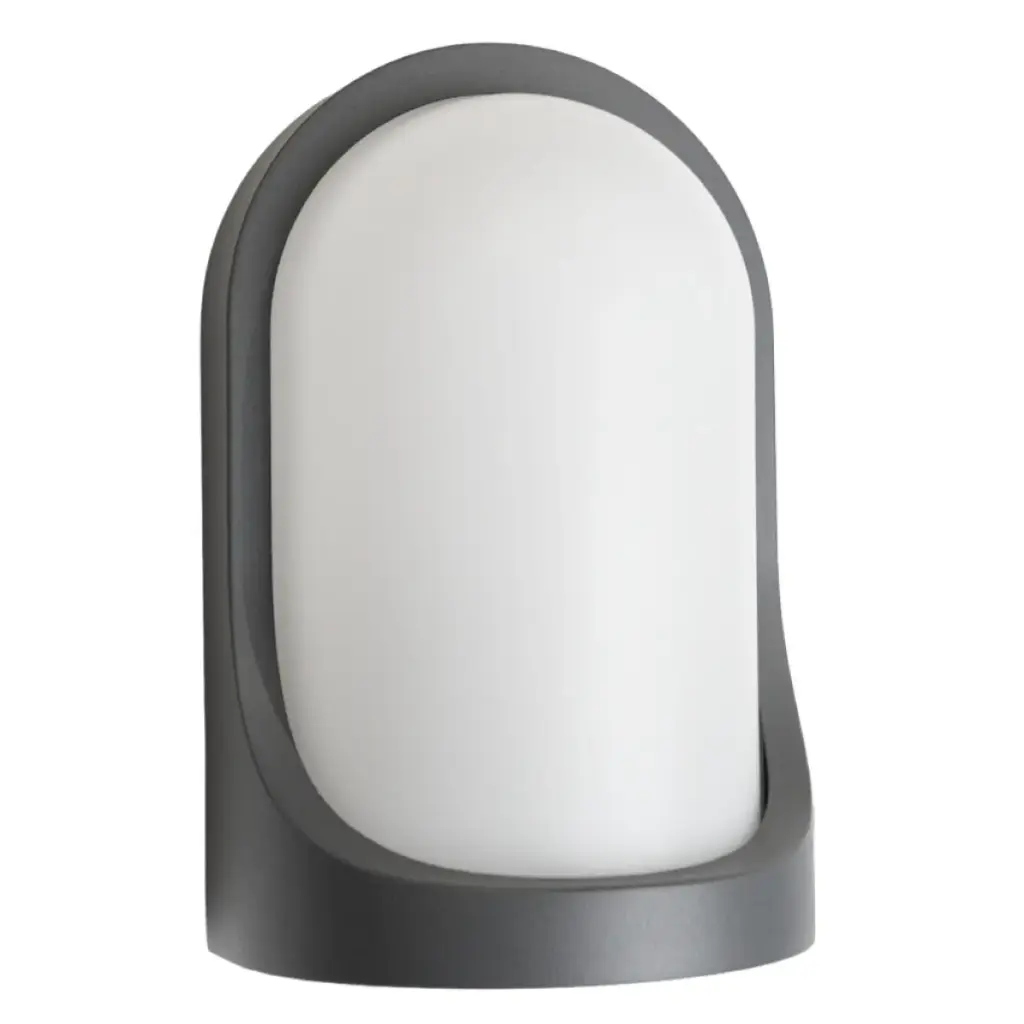 APLIQUE PARED PARA E27 15 W IP44 100-240V PARA EXTERIORES COLOR GRIS REF. LUM-1467 MARCA LUMIND